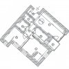 Apartament 3 camere, vedere spate, et 8/10, Complex 102 The Address, Comision 0%