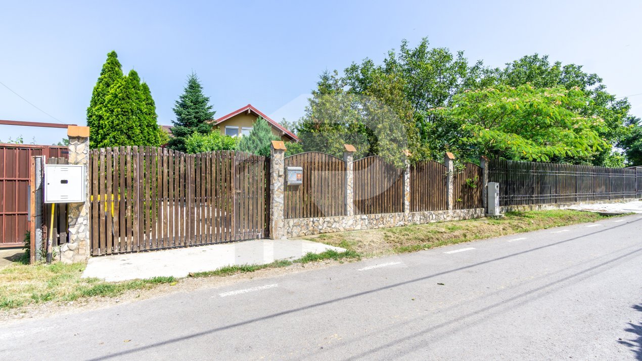 Casa PERFECTA de lemn, toate utilitatile, gradina superba, Branesti - Pasarea