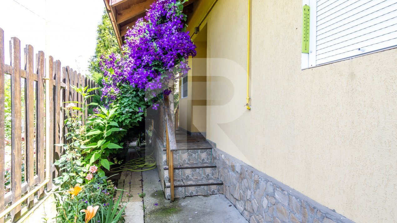 Casa PERFECTA de lemn, toate utilitatile, gradina superba, Branesti - Pasarea