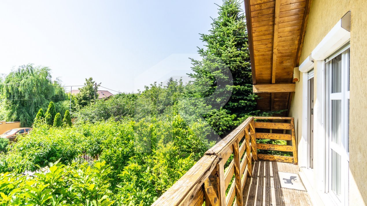 Casa PERFECTA de lemn, toate utilitatile, gradina superba, Branesti - Pasarea