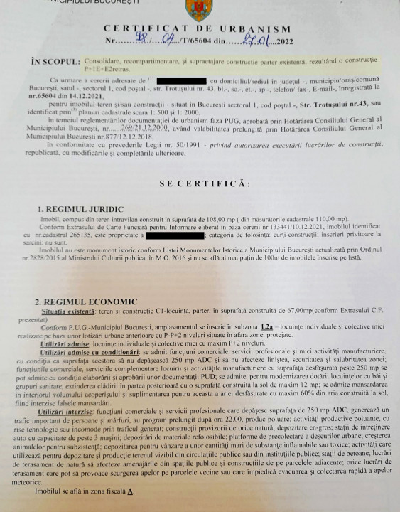 Casa 3 camere, curte proprie, total renovata 2023, 1 Mai - Domenii, Comision 0%