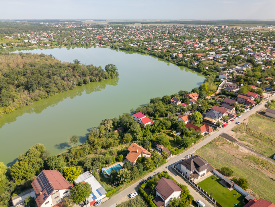 BRANESTI, TEREN 1400 MP, DESCHIDERE 32 MP, VEDERE LA LAC!