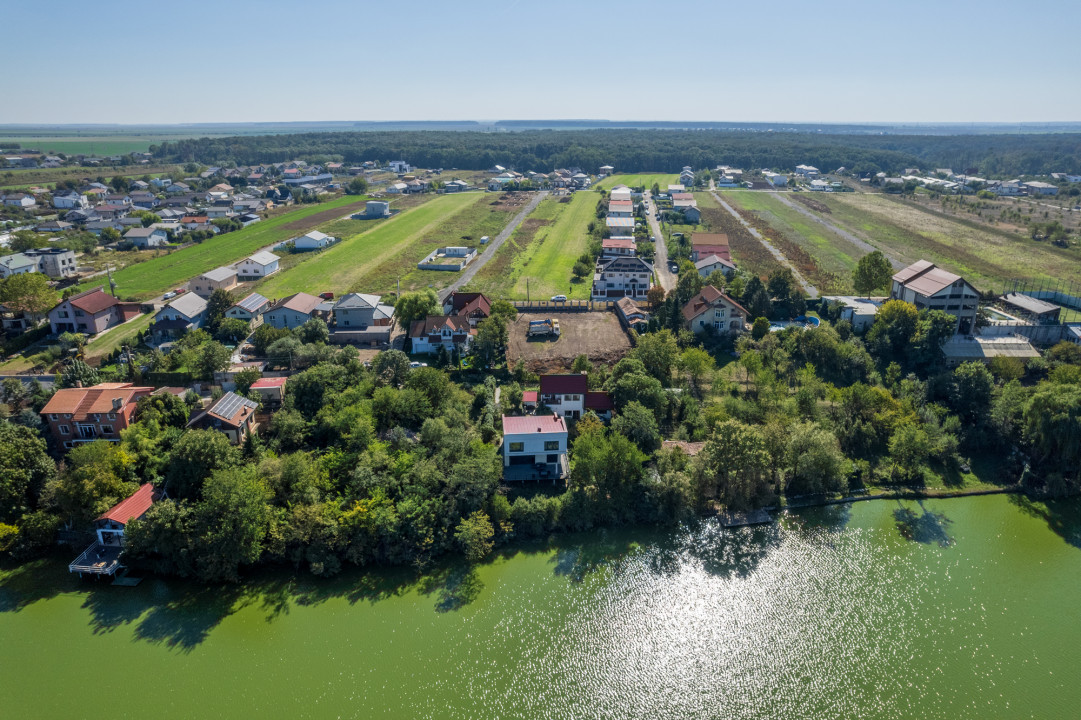 BRANESTI, TEREN 1400 MP, DESCHIDERE 32 MP, VEDERE LA LAC!