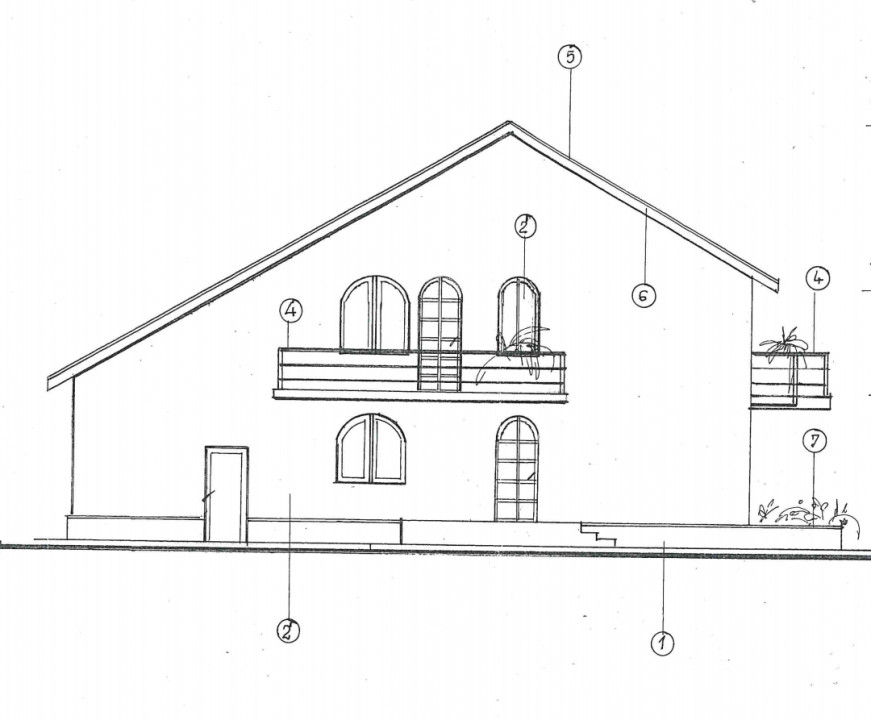 Casa+teren 768mp Sabareni