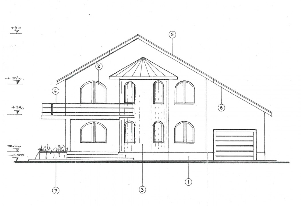 Casa+teren 768mp Sabareni