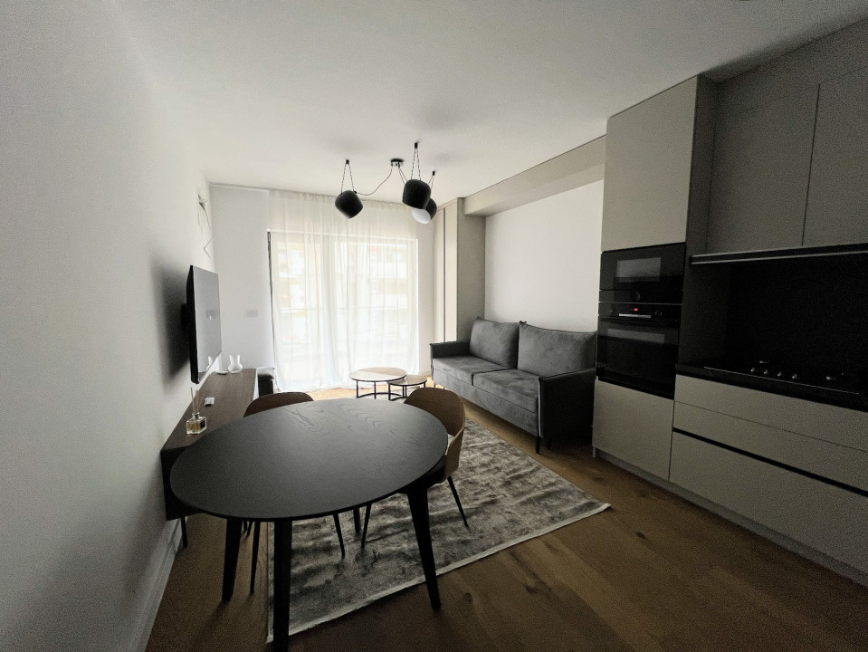 Apartament 2 camere Prima Vista, prima inchiriere, totul nou, mobilat si utilat