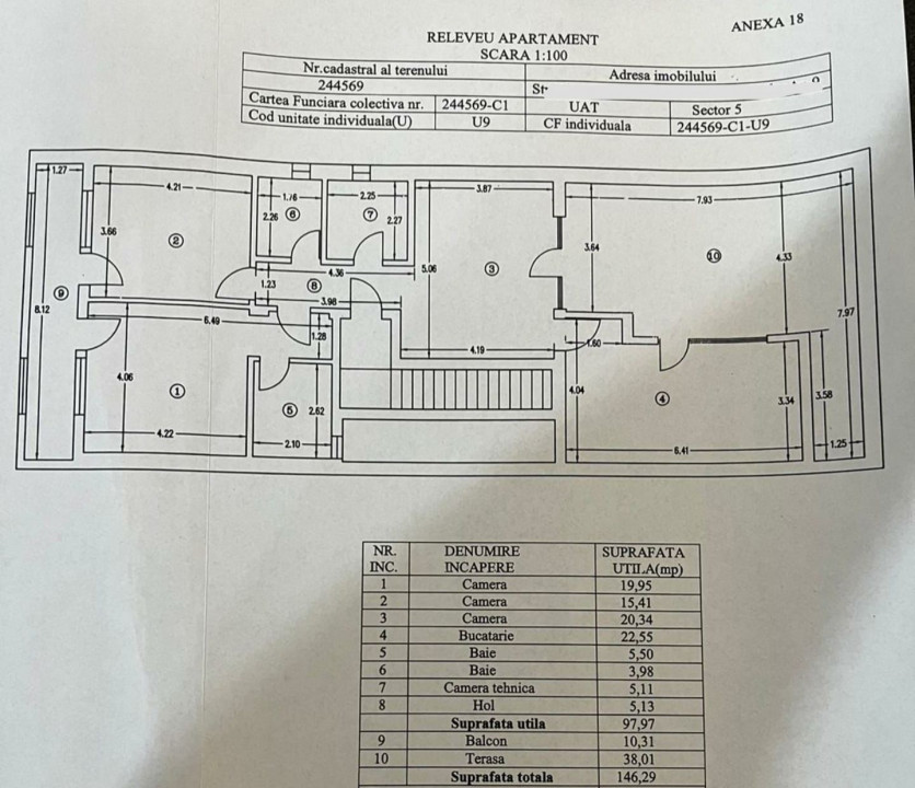 SUPER OCAZIE SE VINDE APARTAMENT SPATIOS 150MP CU TERASA IN ZONA PARC CAROL