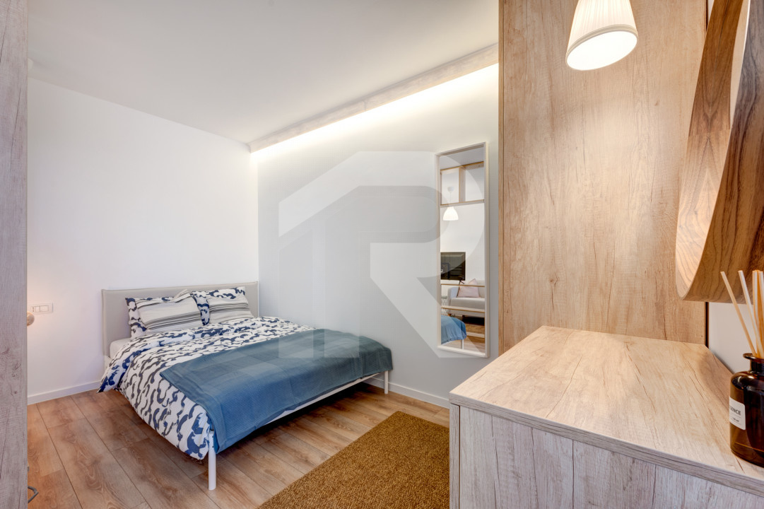 Garsoniera Turnu Măgurele etaj 6/9, mobilata-utilata, prima închiriere