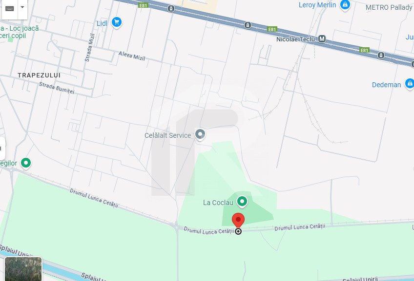 TEREN INTRAVILAN 5000 MP SECTOR 3 ZONA NICOLAE TECLU CEL MAI MIC PRET
