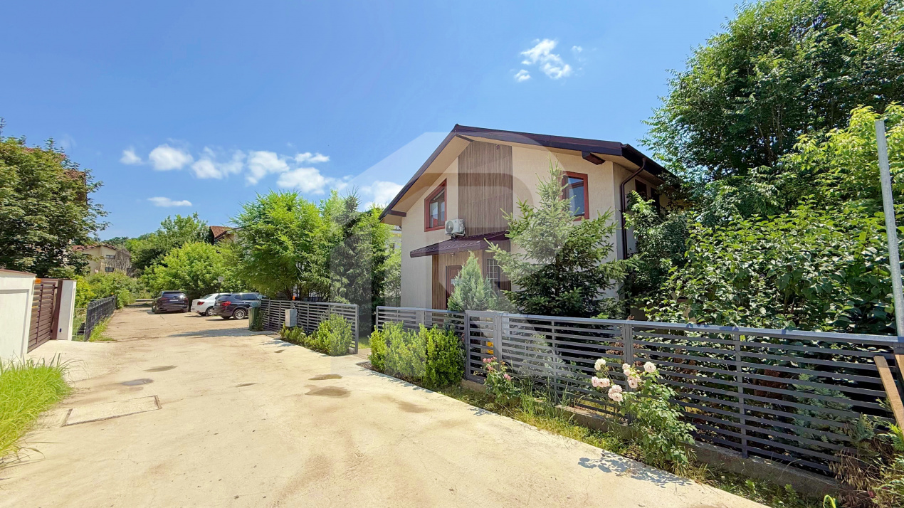 Casa individuala cu grădină superbă,P+1M, 158 mp, teren 468mp, 2017, 0% comision