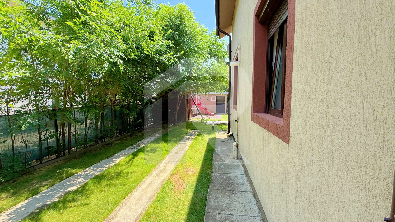 Casa individuala cu grădină superbă,P+1M, 158 mp, teren 468mp, 2017, 0% comision