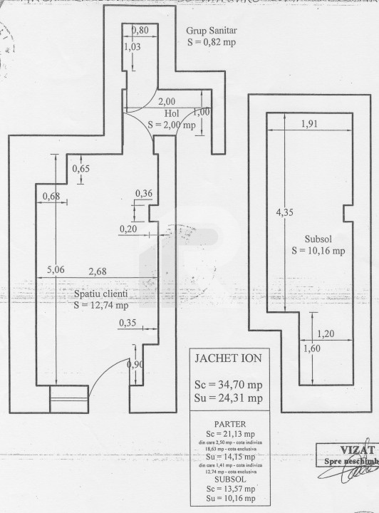 Spatiu comercial Pache Protopopescu 88 intersectia Matasari, SC: 35mp, SU: 25mp