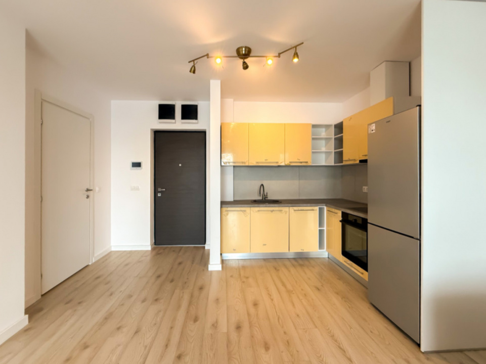 Greenfield – studio 50 mp, complet mobilat și utilat de inchiriere
