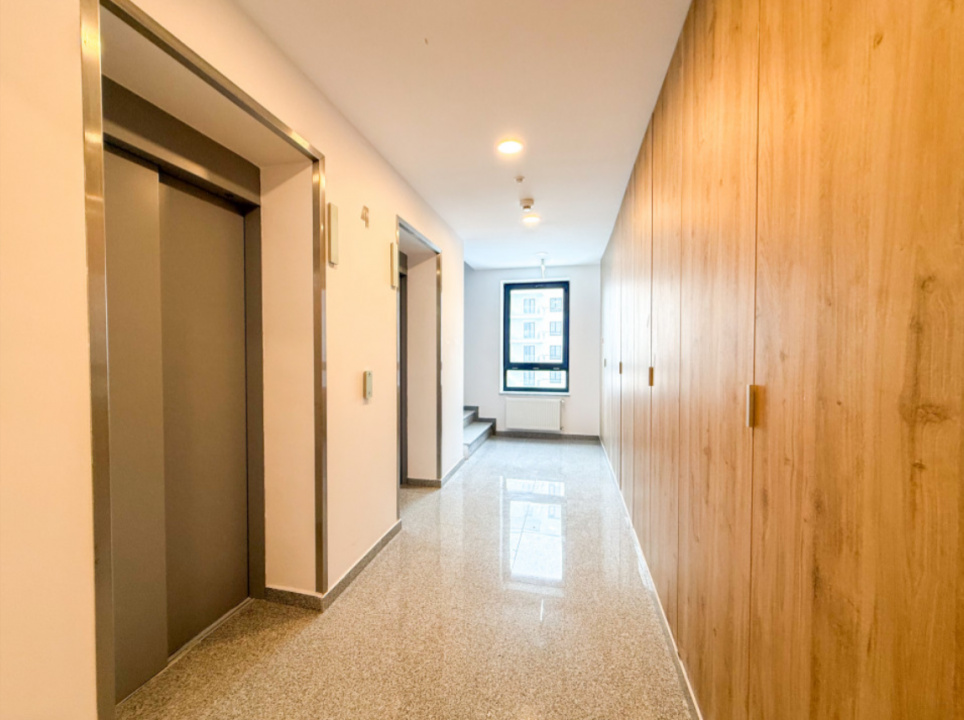 Greenfield – studio 50 mp, complet mobilat și utilat de inchiriere