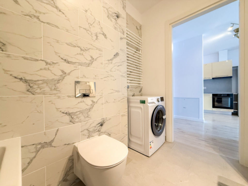 Greenfield – studio 50 mp, complet mobilat și utilat de inchiriere