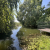 Teren Manastirea Snagov. Deschidere lac 22 m. Front stradal 30 metri. 