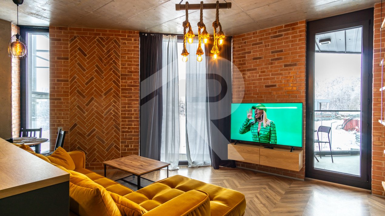 2 camere complet mobilat si utilat, parcare subterana, incalzire in pardoseala