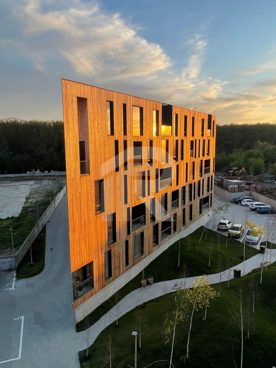 2 camere complet mobilat si utilat, parcare subterana, incalzire in pardoseala