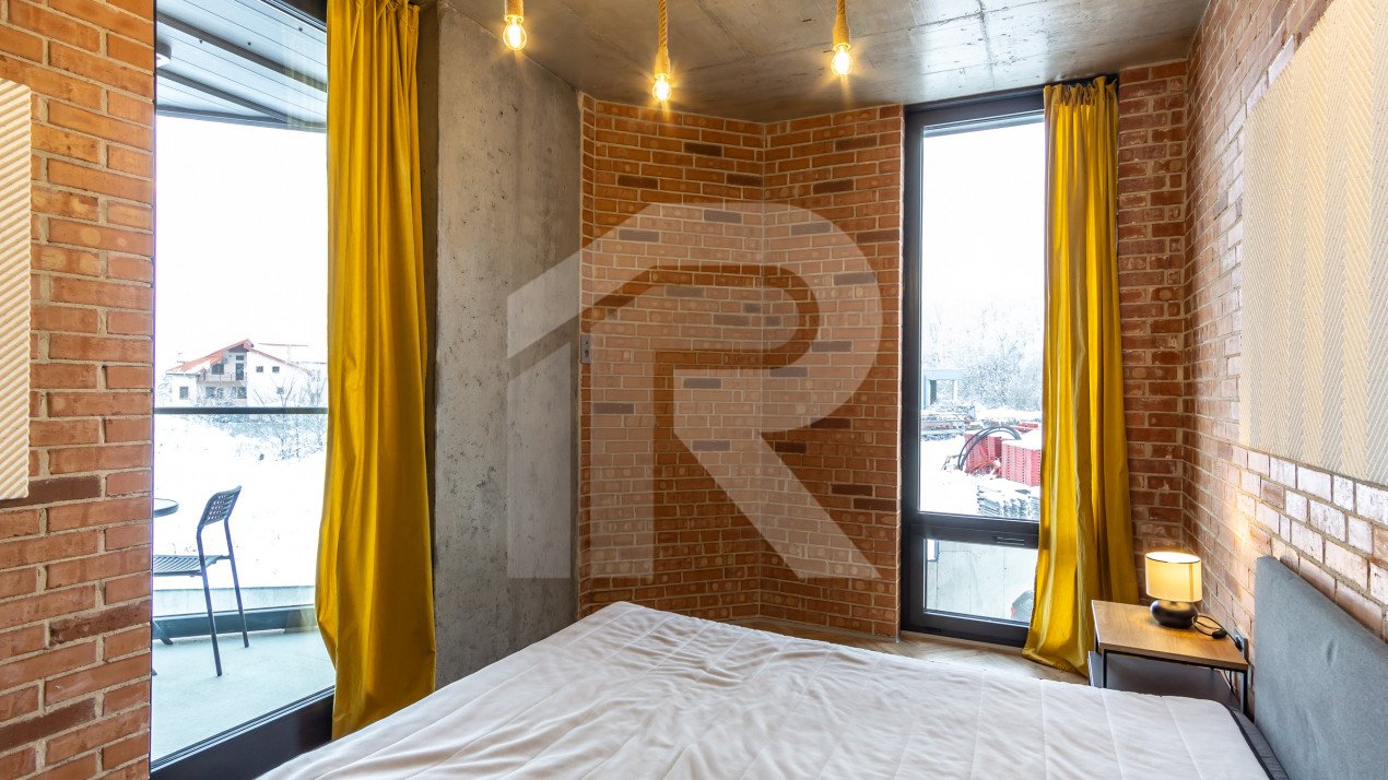 2 camere complet mobilat si utilat, parcare subterana, incalzire in pardoseala