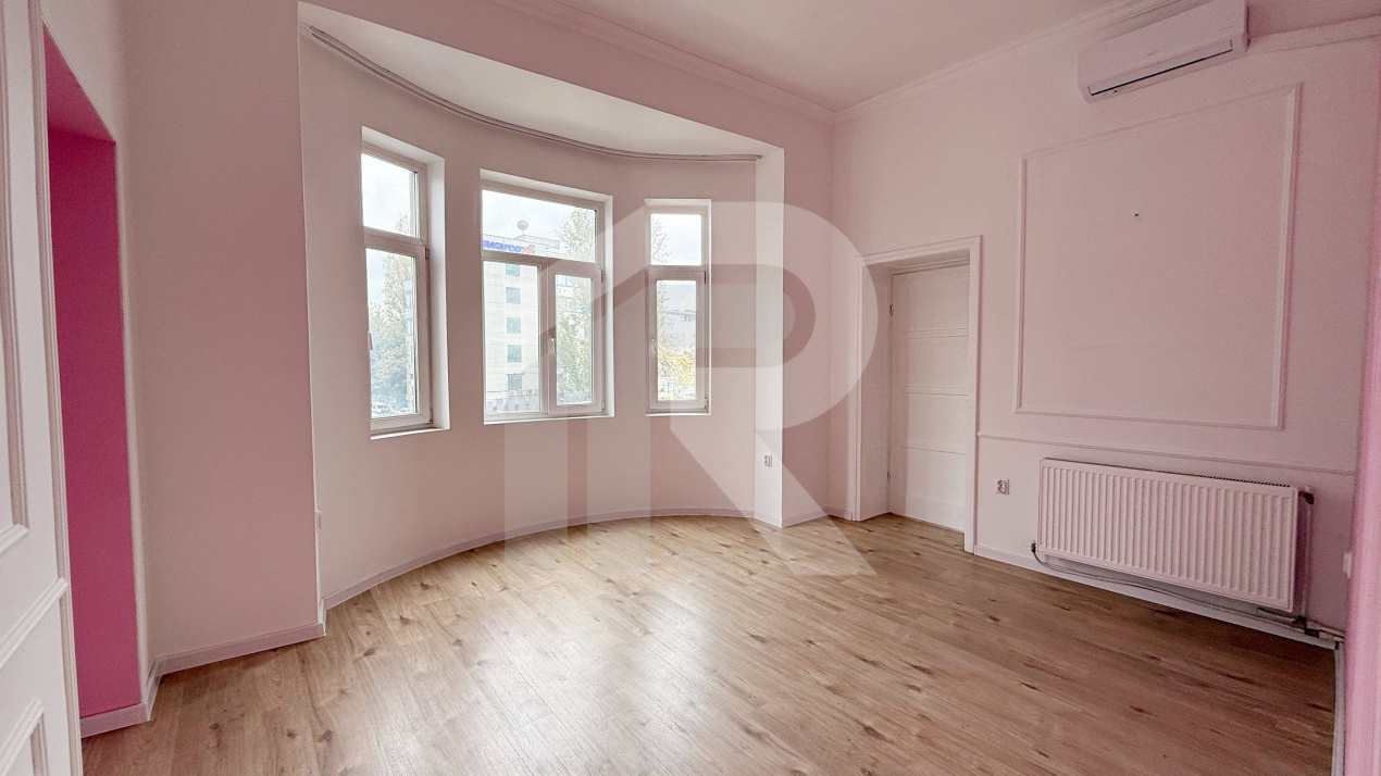 2 camere Dorobanti, et 1, fara risc seismic, centrala proprie, ideal birouri