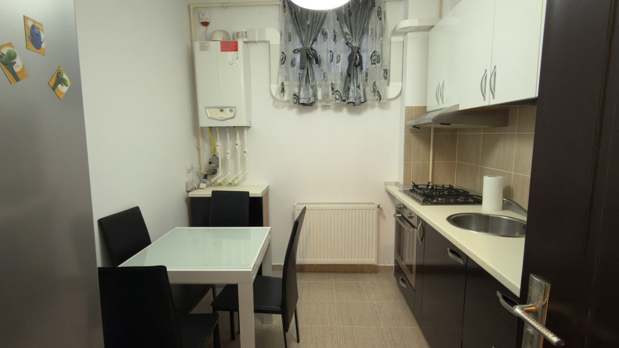 Apartament 2 camere mobilat modern, parcare, lângă metrou