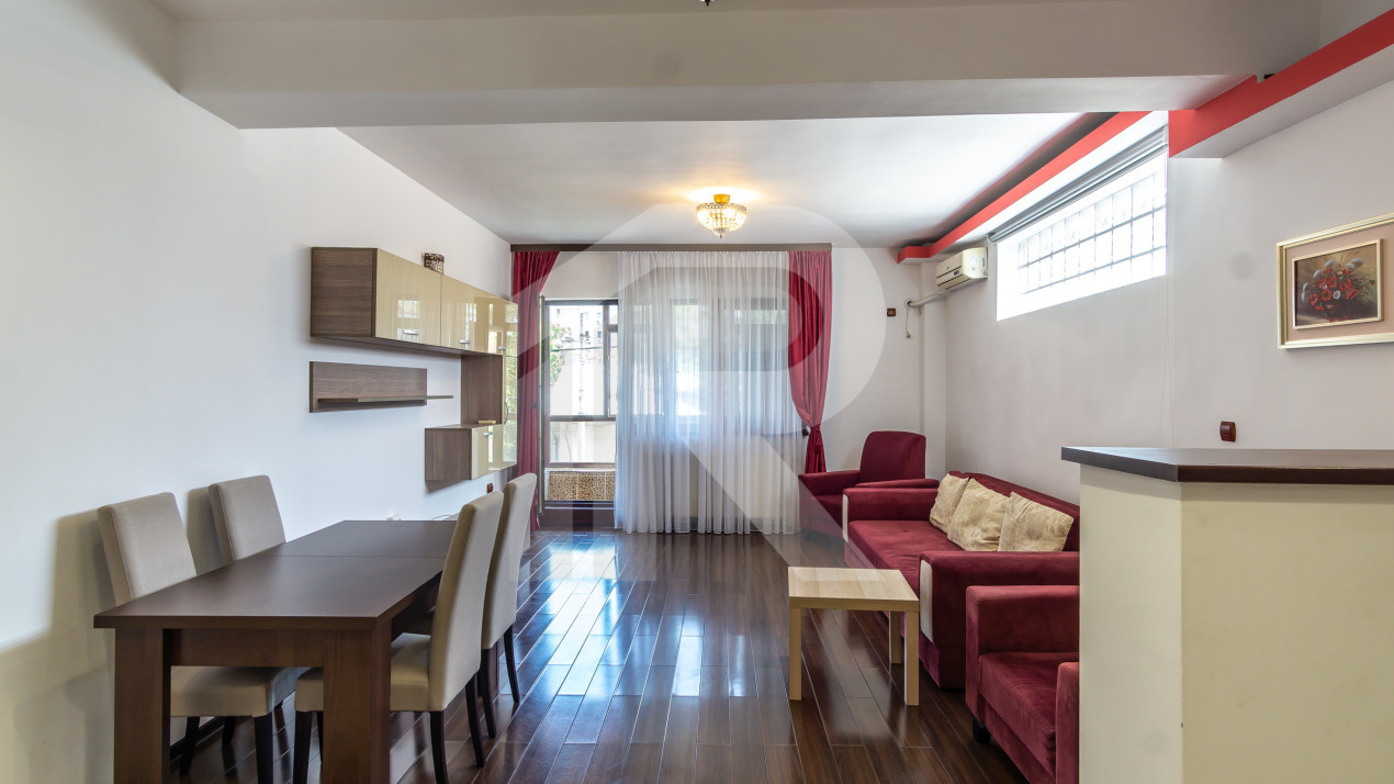 2 cam imobil nou Domenii/1 Mai, CENTRALA PROPRIE, complet mobilat/utilat, etaj 1