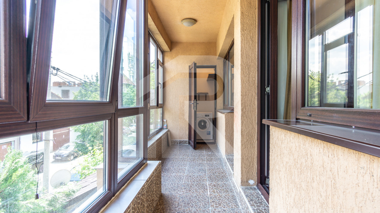 2 cam imobil nou Domenii/1 Mai, CENTRALA PROPRIE, complet mobilat/utilat, etaj 1