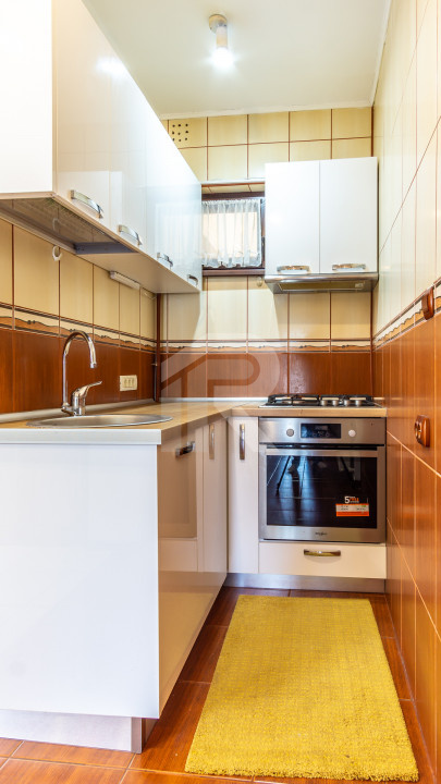 2 cam imobil nou Domenii/1 Mai, CENTRALA PROPRIE, complet mobilat/utilat, etaj 1