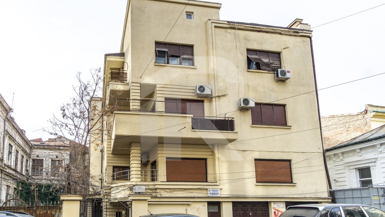 2 camere Cismigiu, 2 băi, terasă 23 mp, fără risc seismic, ST 118 mp, comision 0