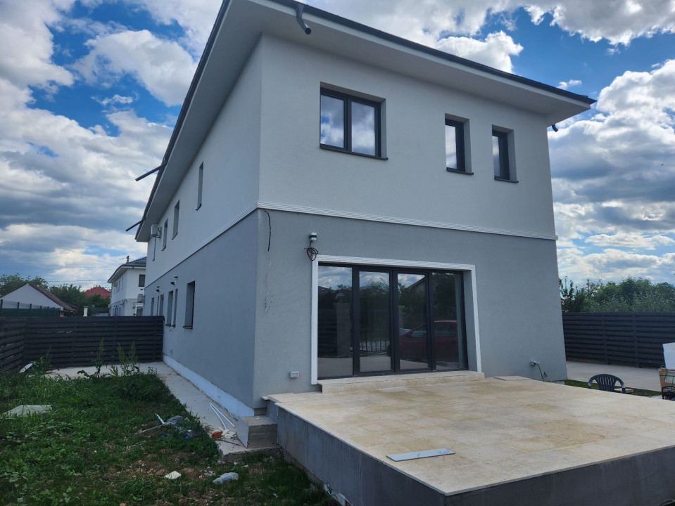 Vila tip duplex sos Unirii Corbeanca in ansamblu rezidential