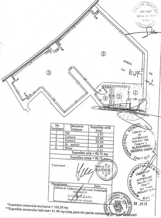 Exclusiv Spatiu de birouri Complex Rezidential Evocasa Ferdinand 58