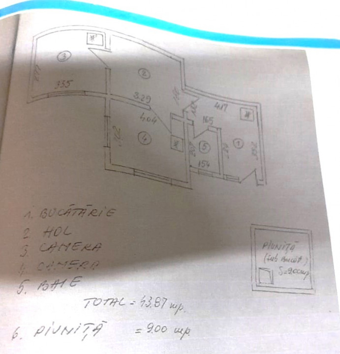 Casa  2 Camere 44mp   Dimitrie Cantemir  Sincai Tineretului 