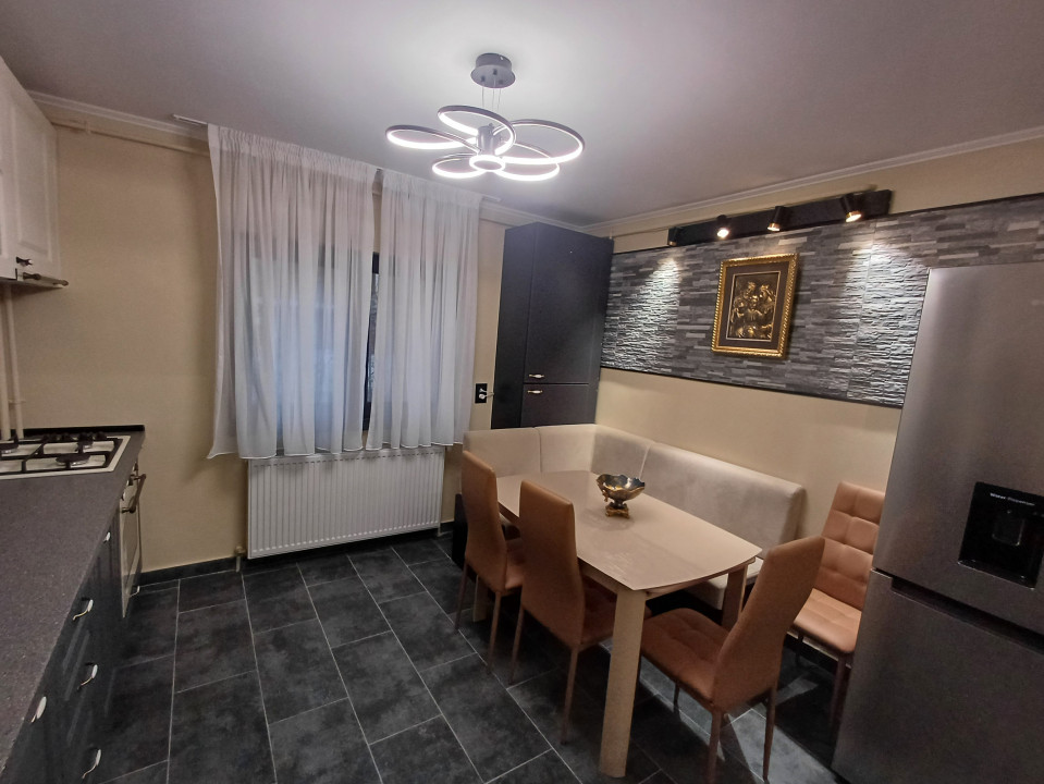 Apartament 3 camere mobilat/utilat-totul NOU! 