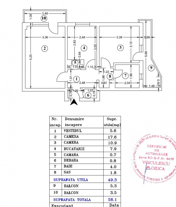 2 camere | Decomandat | Tineretului